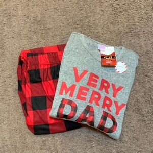 Festive Dad Pajama Set